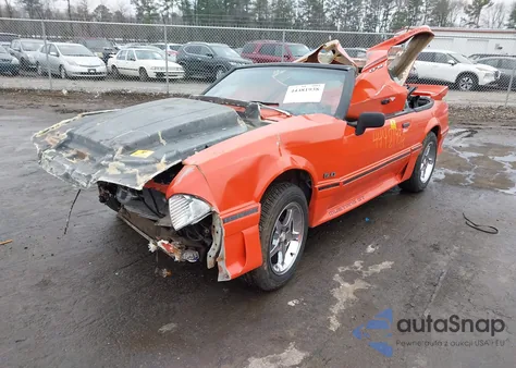 1988 Ford Mustang Gt z USA, uszkodzony, nr VIN 1FABP45EXJF253329